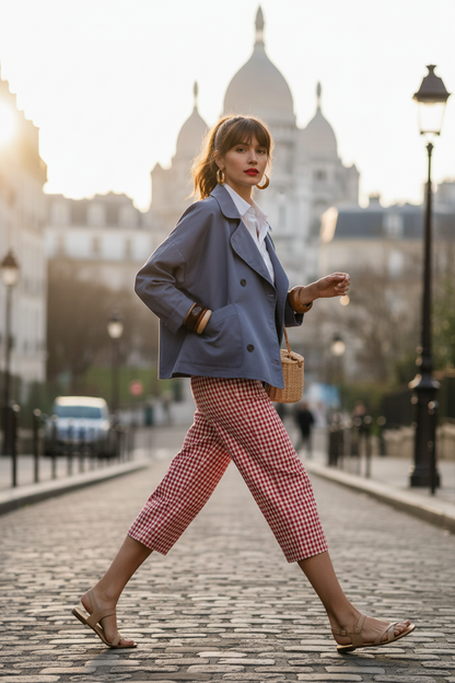 CHAQUETA CARIE BLUE GRAY