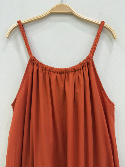VESTIDO SKIATHOS RUST