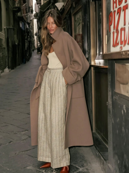 ABRIGO DE LANA Y CASHMERE ÉLODIE