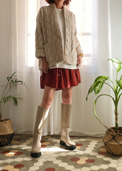 BOTAS DANIELA TAUPE - Sister Birkin 