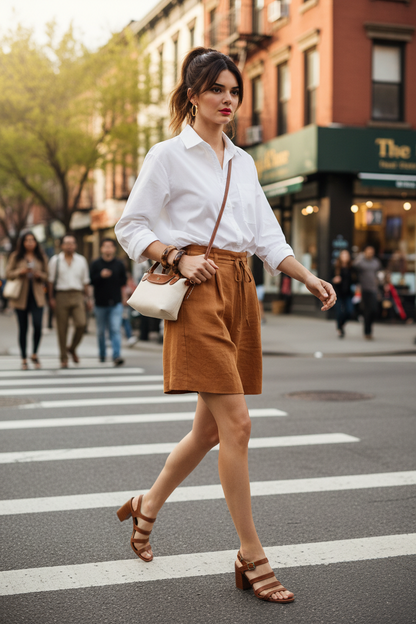 BERMUDAS SOMERSET RUST