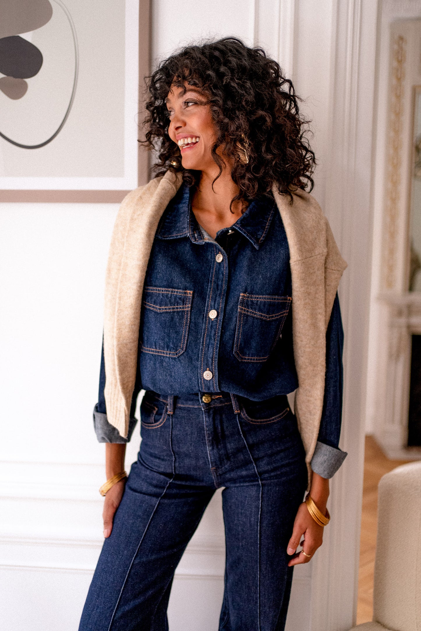 VAQUERO FAUSTINE DARK DENIM