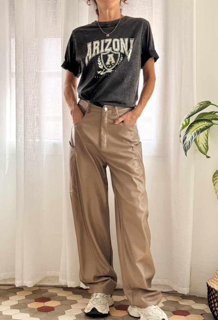PANTALÓN ELLIOT VEGAN TAUPE