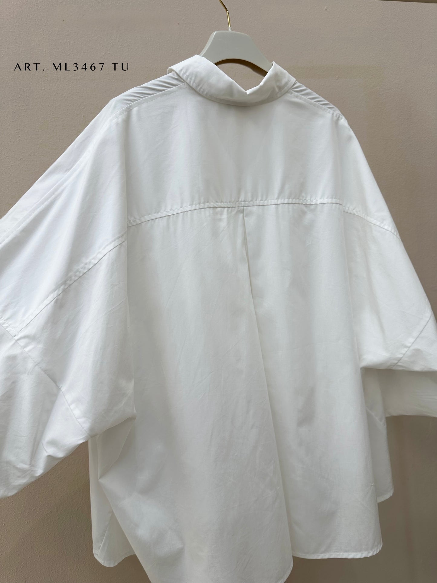 CAMISA OVERSIZED COTTI WHITE