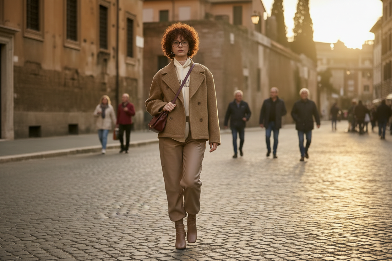 CHAQUETA SABINA TOFFEE