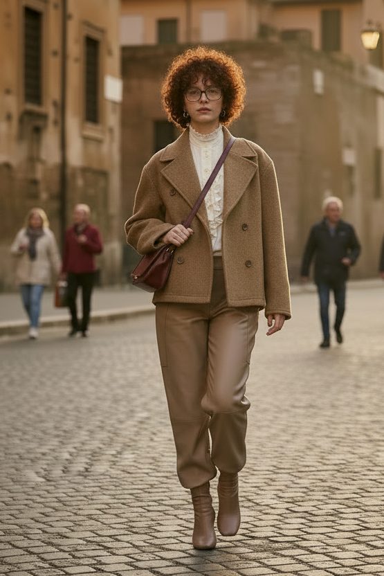 CHAQUETA SABINA TOFFEE