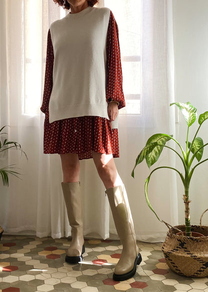 BOTAS DANIELA TAUPE - Sister Birkin 