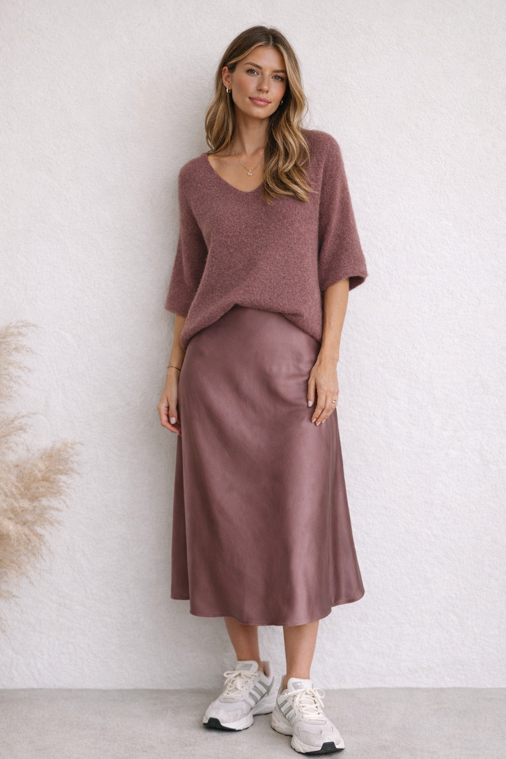 JERSEY GRETEL MERINO ROSEWOOD