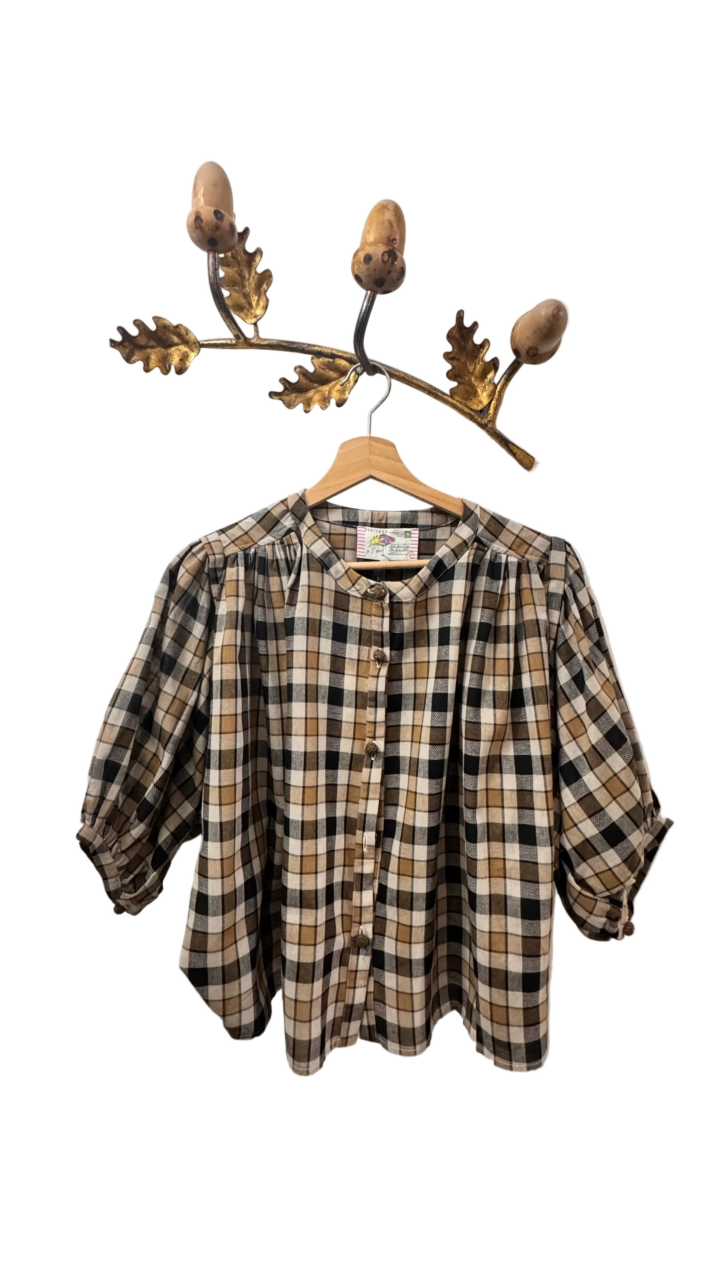 CAMISA ARIZONA CARREAUX CHOCO