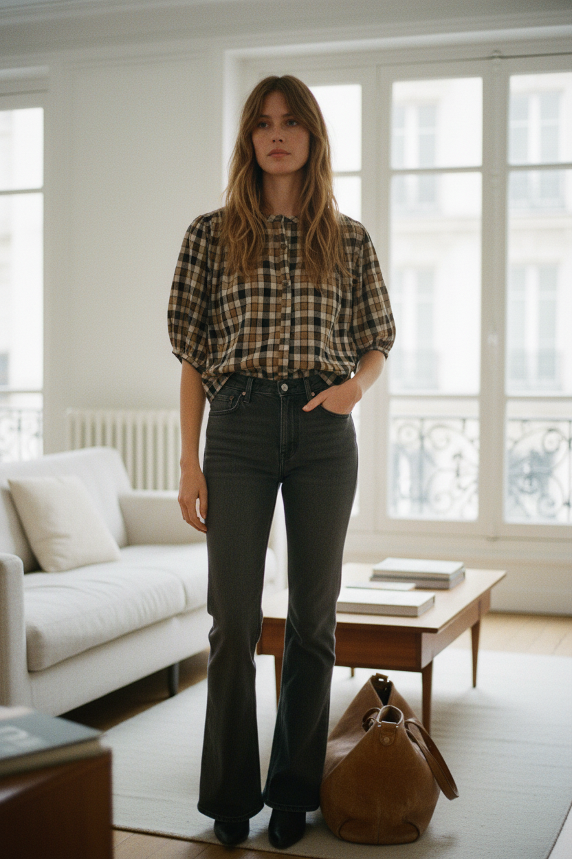 CAMISA ARIZONA CARREAUX CHOCO