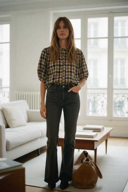 CAMISA ARIZONA CARREAUX CHOCO