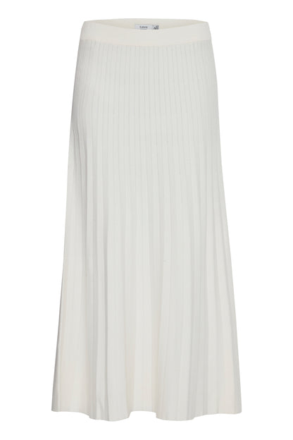 FALDA MARLENA PLISSÉ IVORY