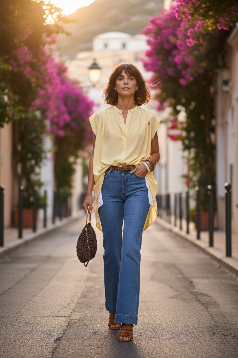 CAMISOLA MIRANDA BEURRE