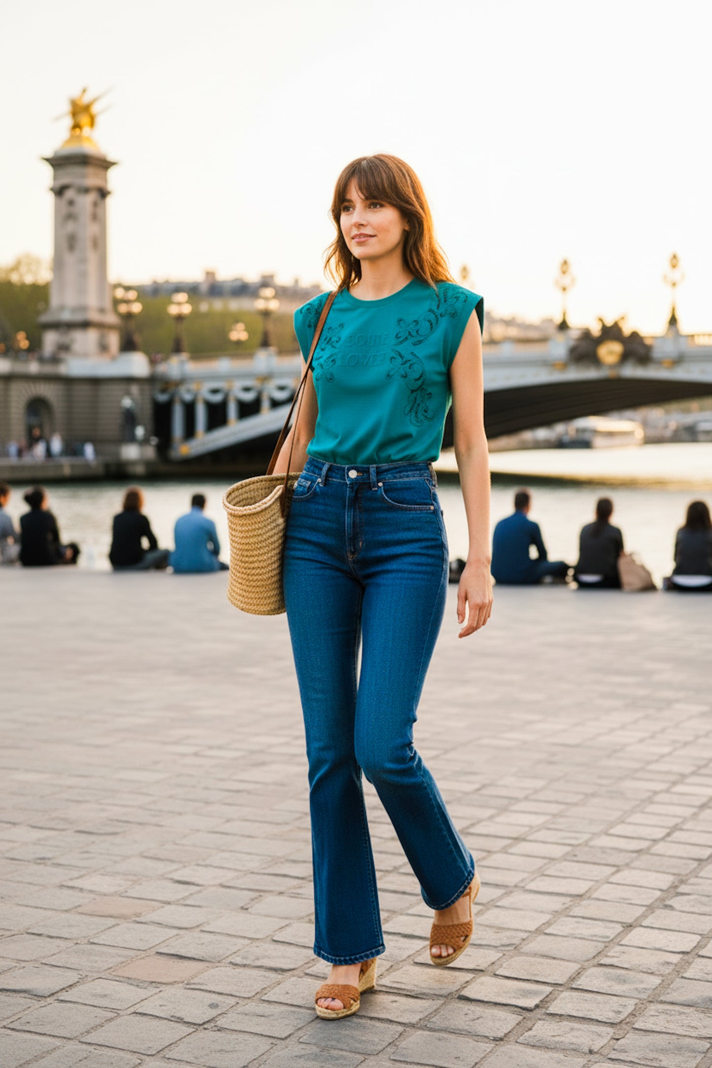 CAMISETA MATTEO TURQUOISE