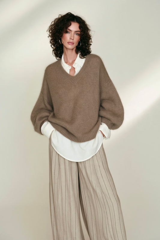 JERSEY TESSA TAUPE