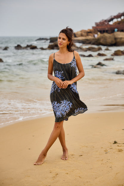 VESTIDO TIRANTES BLUE REEF