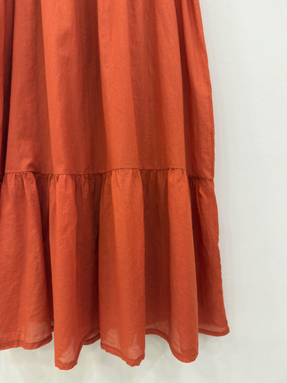 VESTIDO SKIATHOS RUST