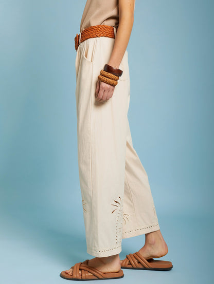 PANTALÓN PALM BEACH IVORY