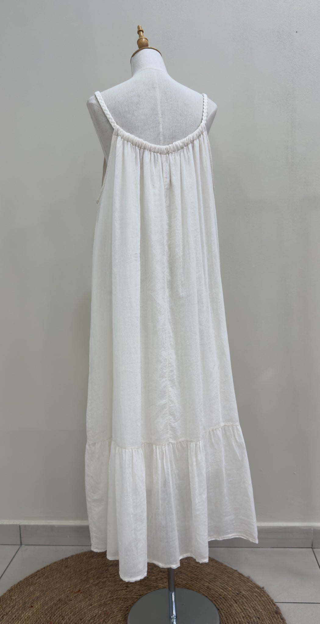 VESTIDO SKIATHOS IVORY