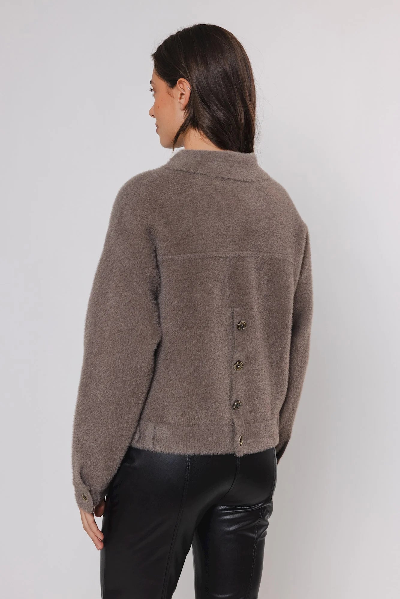 CHAQUETA BUBBLY TAUPE