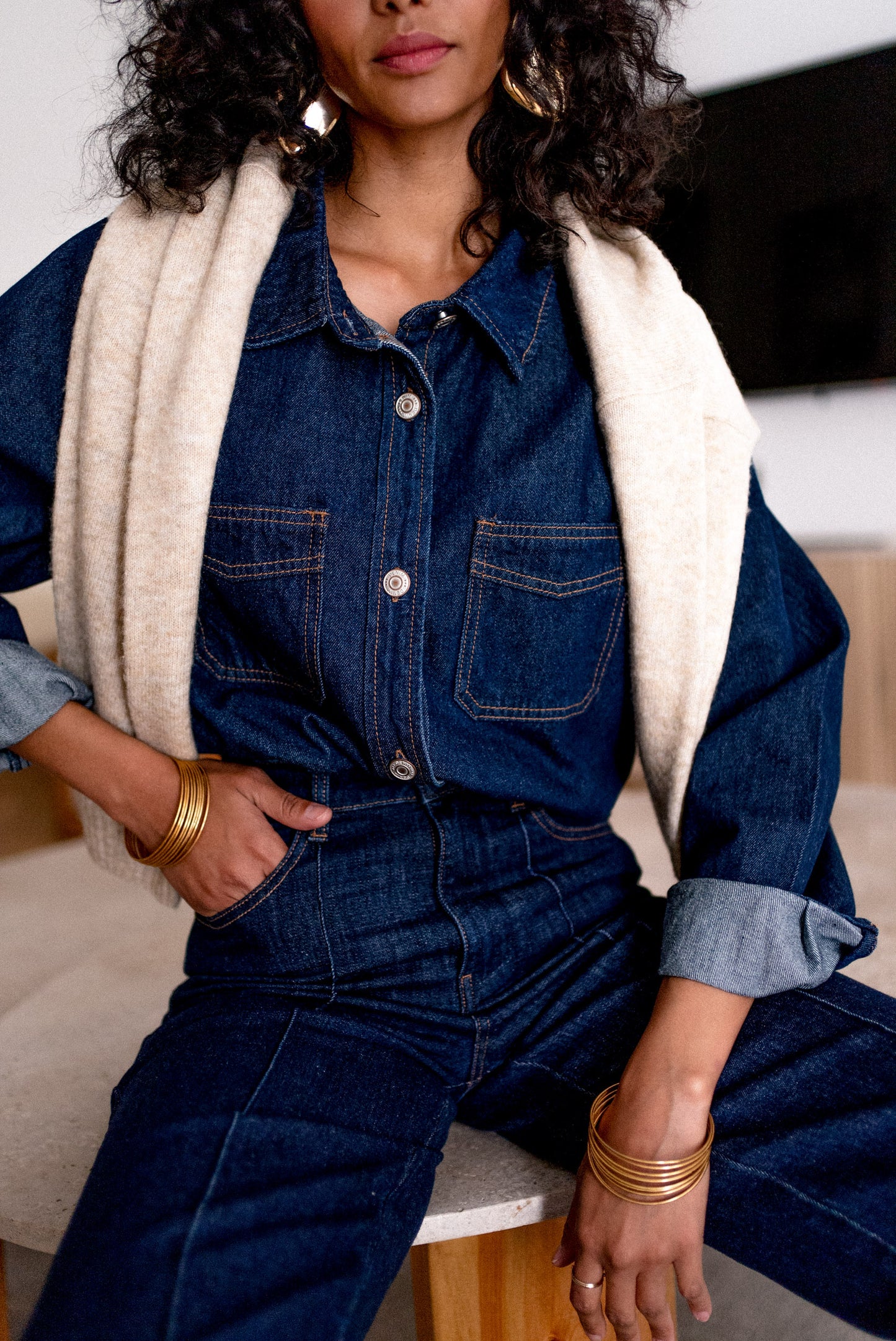 VAQUERO FAUSTINE DARK DENIM