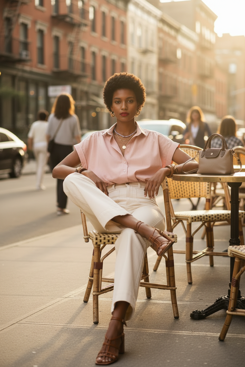 CAMISA WINONA PALE PINK