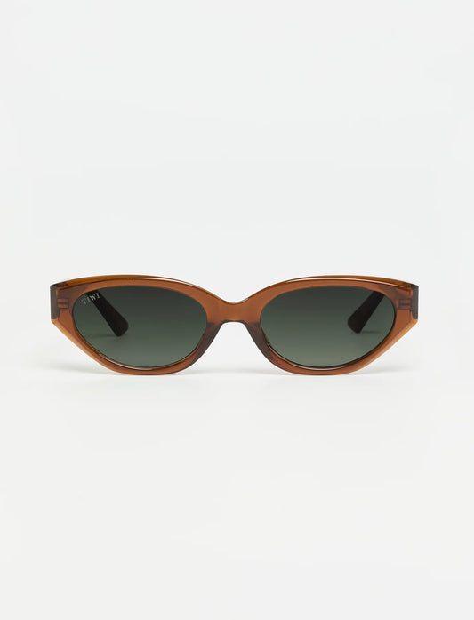 CAMILA SHINY COGNAC