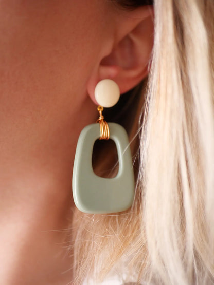 PENDIENTES REDONDEADOS CARLA - Sister Birkin 