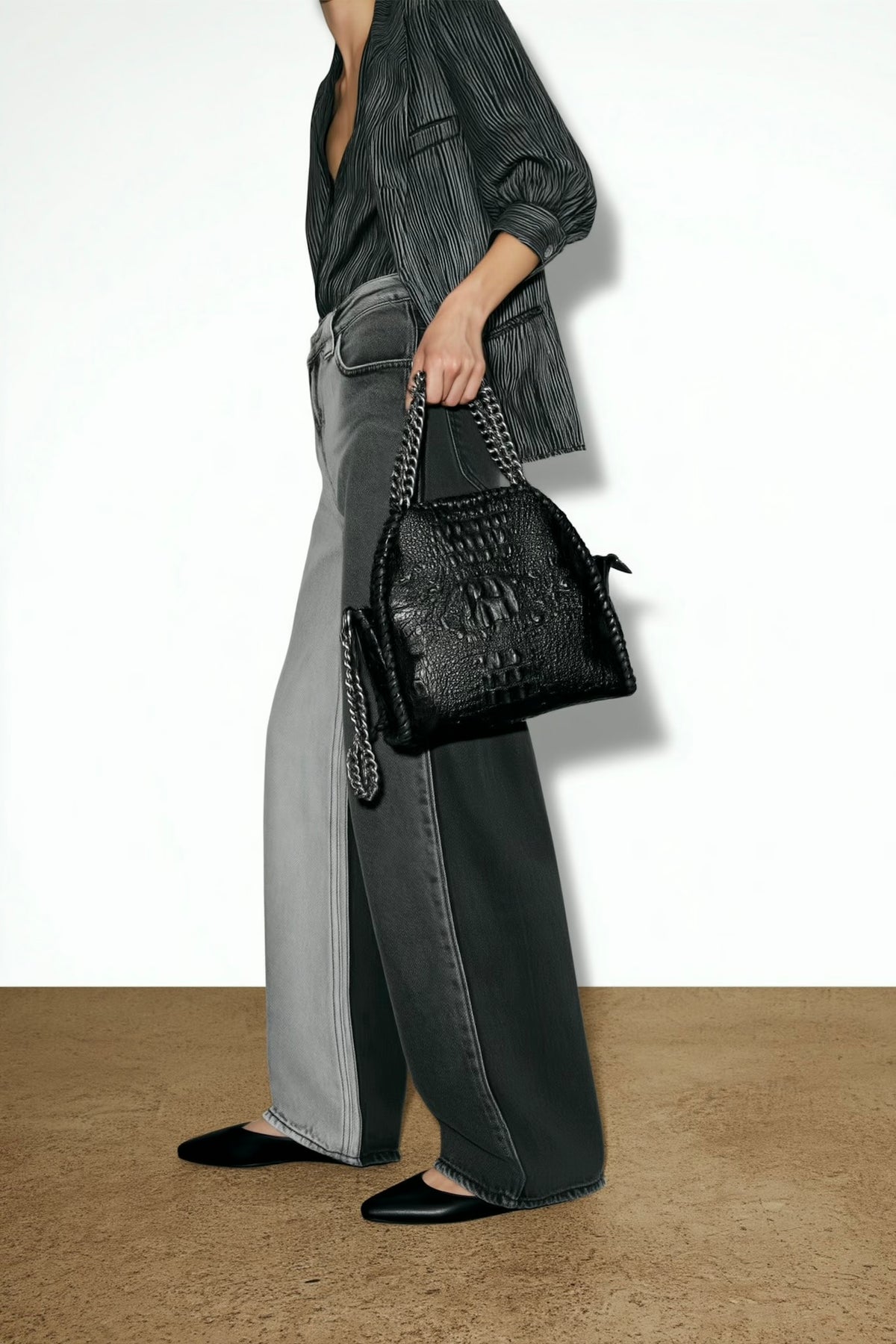 ORIGAMI BLACK BAG