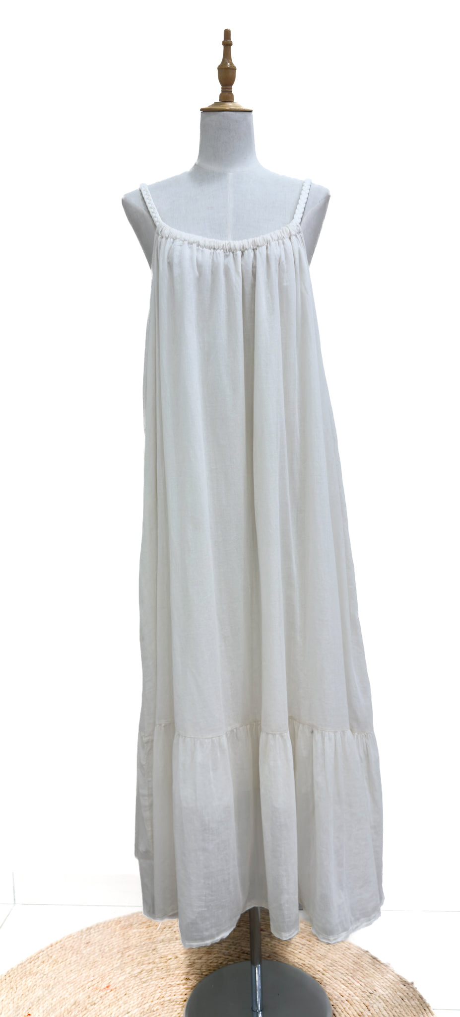 VESTIDO SKIATHOS IVORY
