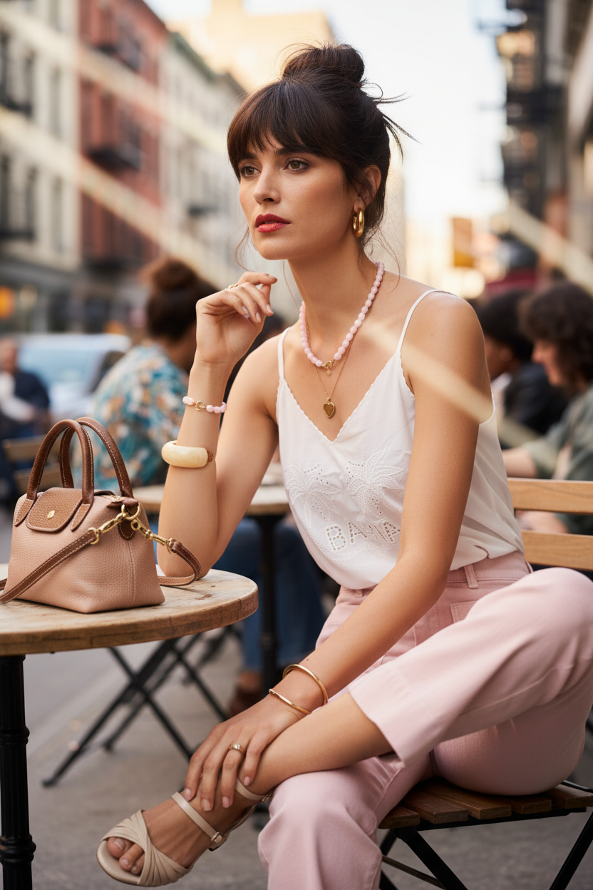 TOP NICOLETTA WHITE