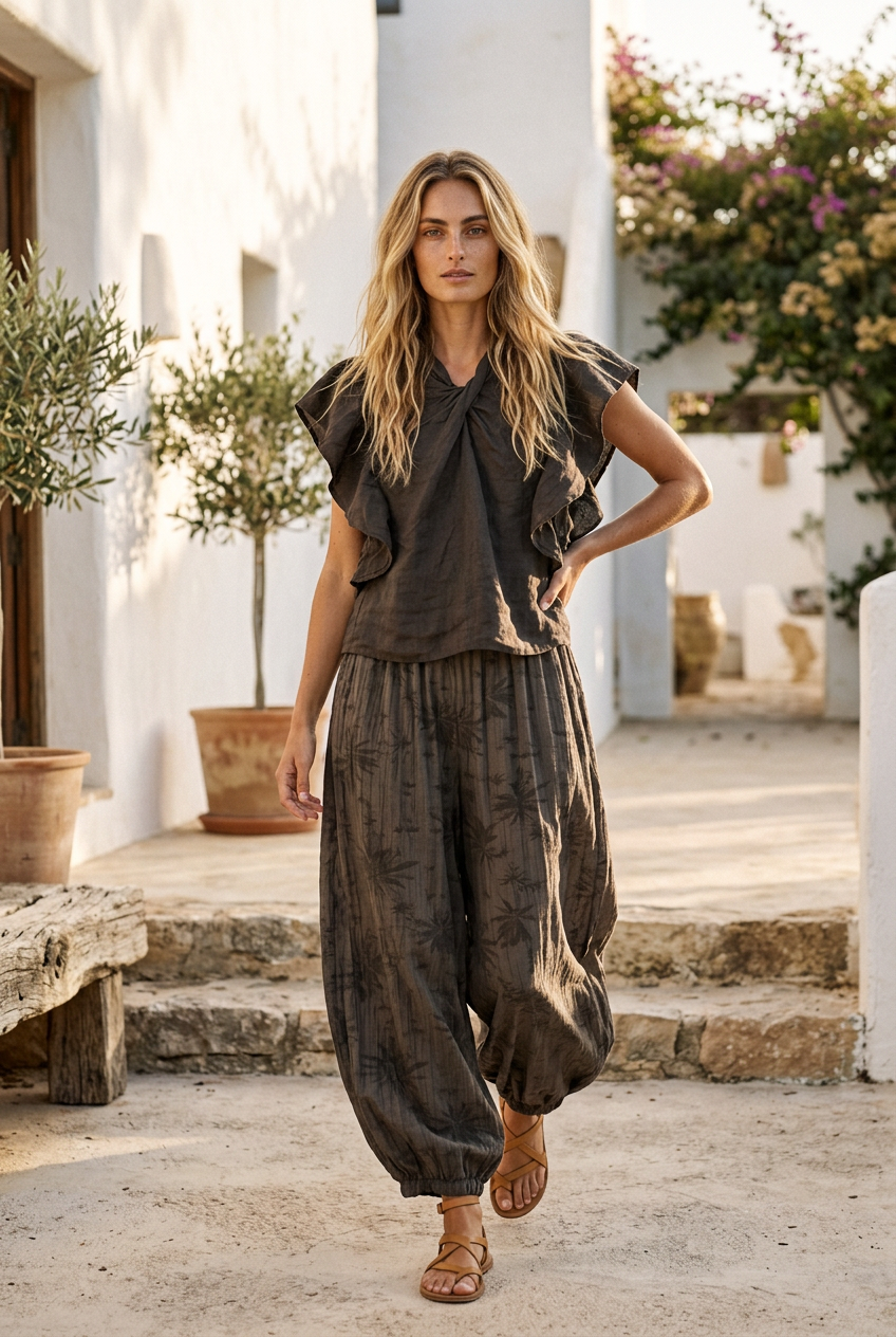 PANTALÓN HAREM PALMIER