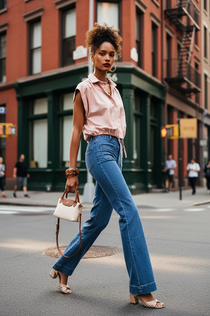 CAMISA WINONA PALE PINK