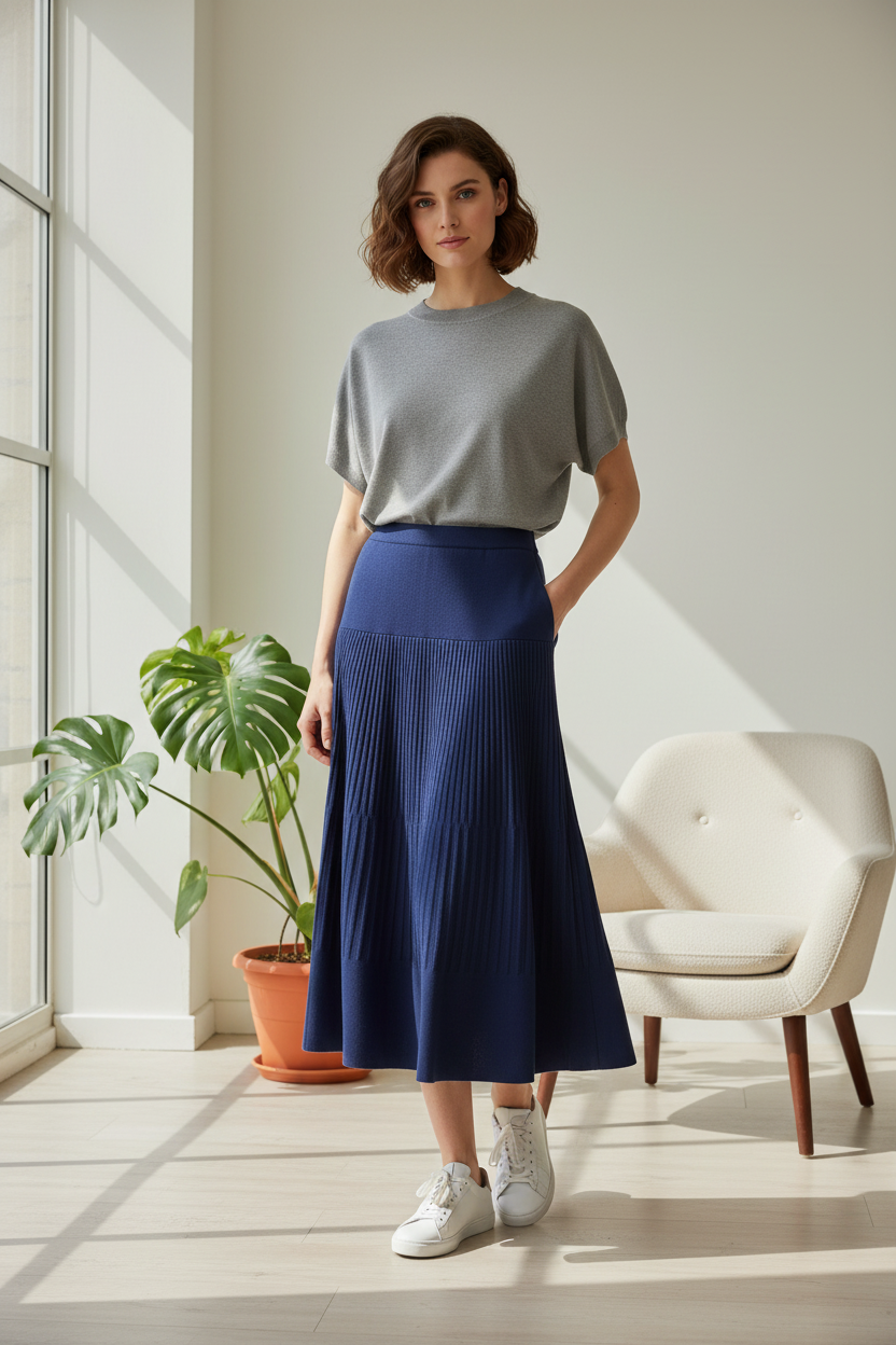 JERSEY BETTINA PEARL GREY