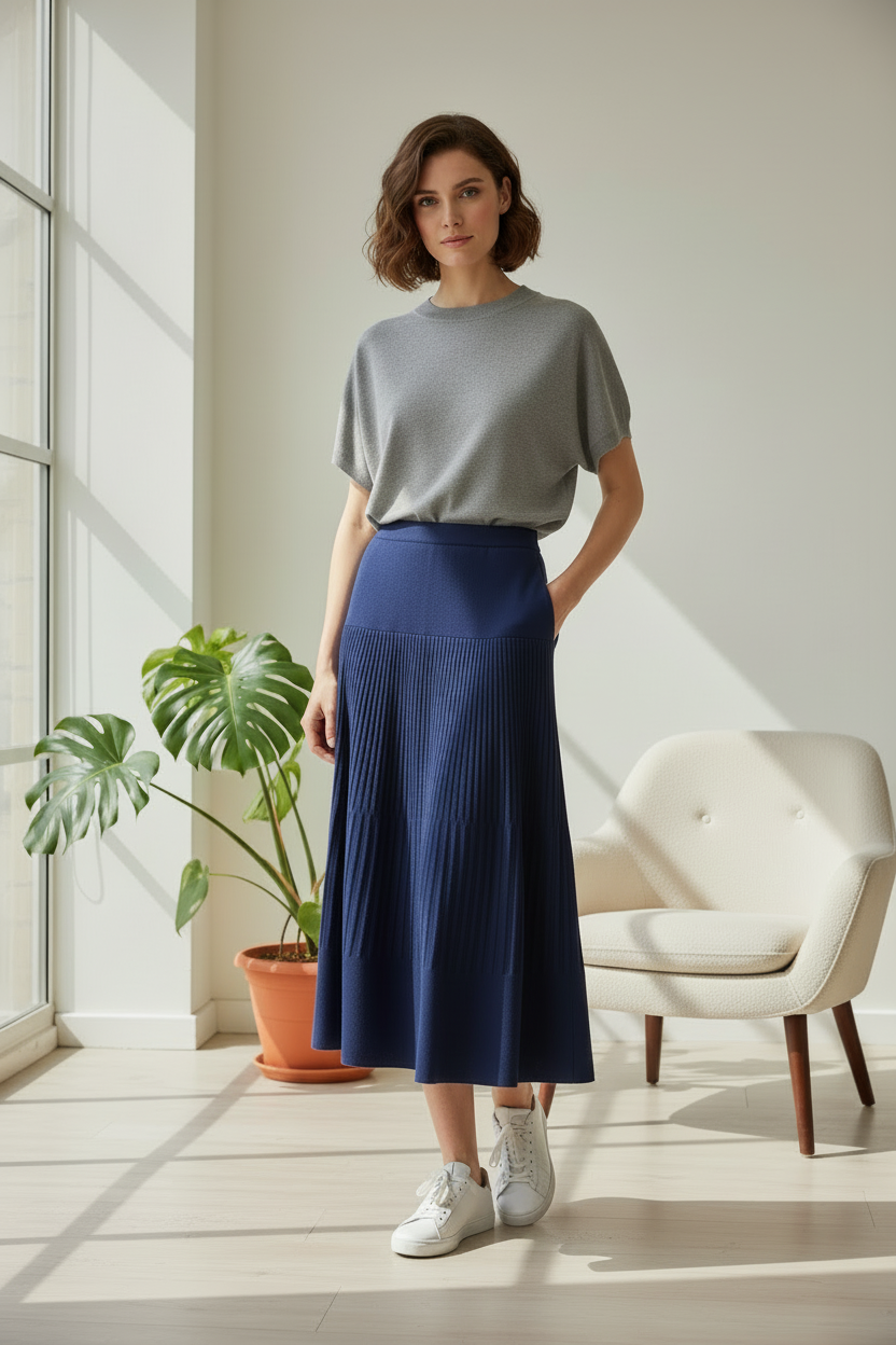 JERSEY BETTINA PEARL GREY