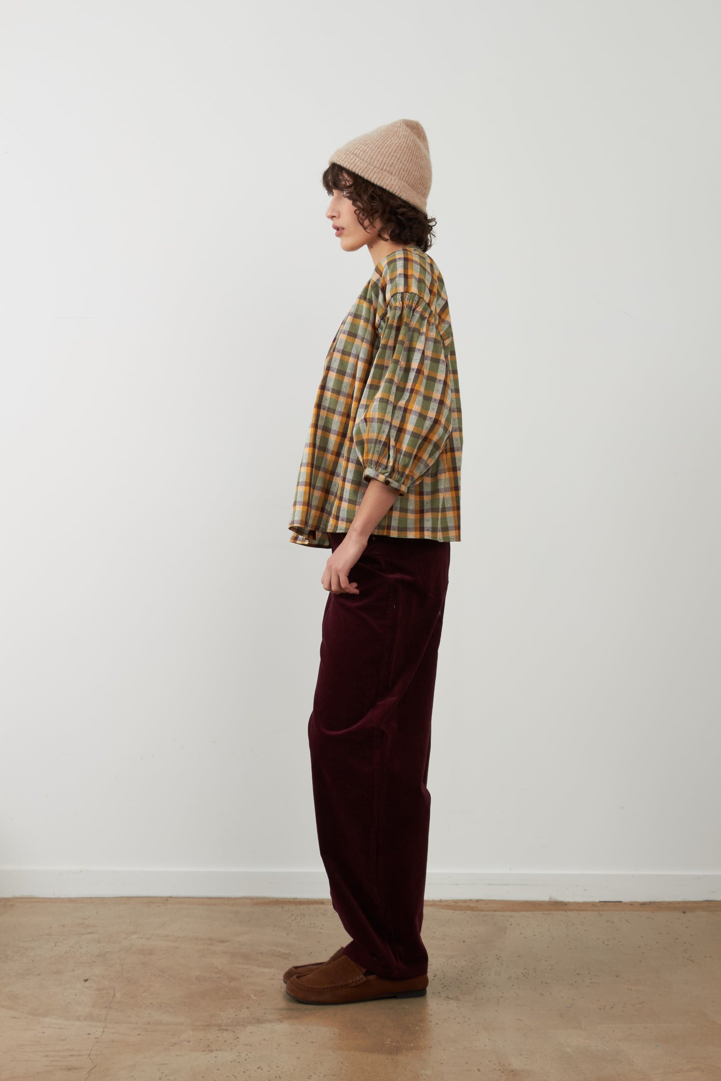 BLUSA  DANIELE CARREAUX CHOCO