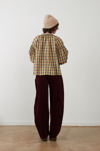 BLUSA  DANIELE CARREAUX CHOCO