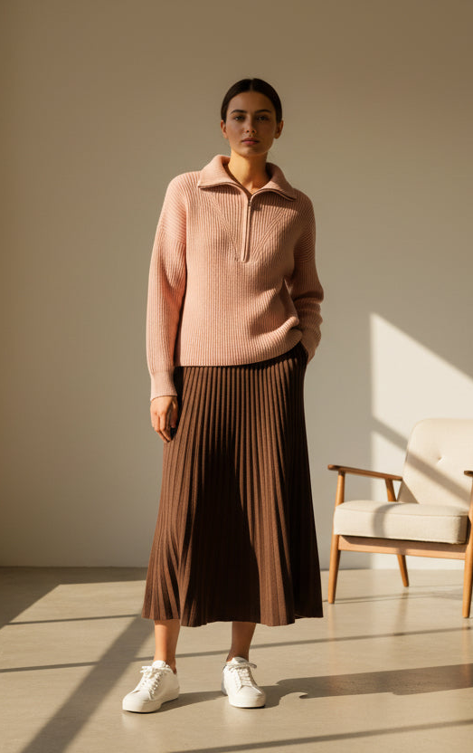 SUÉTER AMINA CANALÉ PINK