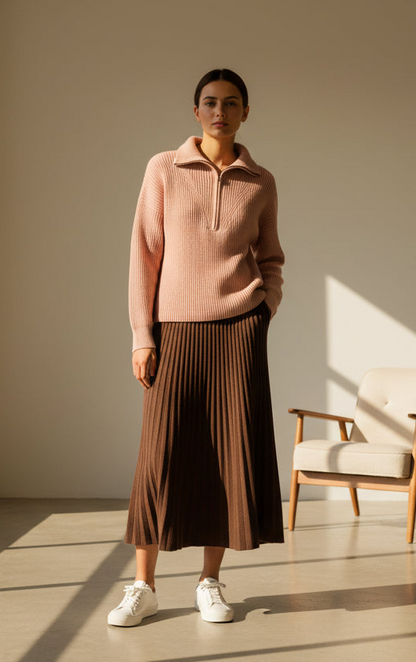 SUÉTER AMINA CANALÉ PINK