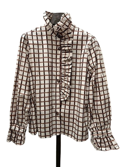 CAMISA BETTY MARRÓN