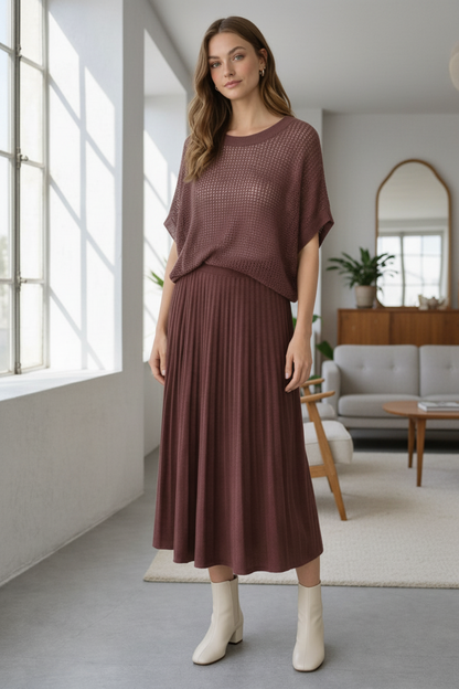 TOP MARA CHOCOLATE CHERRY