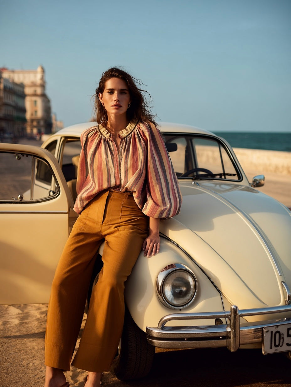 PANTALÓN OLIVIE CAMEL