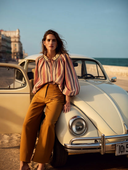 PANTALÓN OLIVIE CAMEL