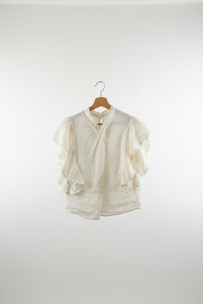 TOP ARANTXA IVORY