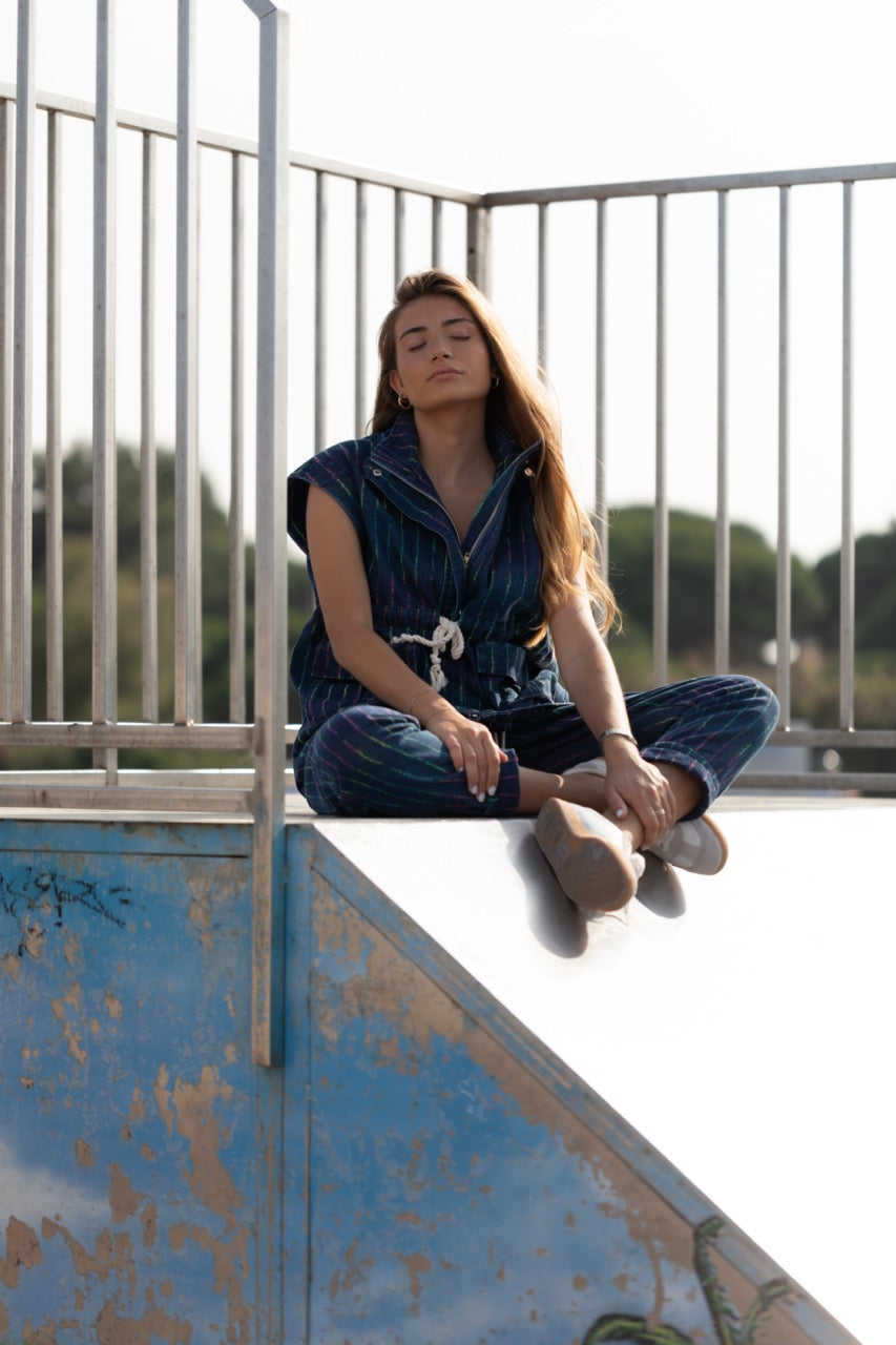 CHALECO VIVIANNA DENIM