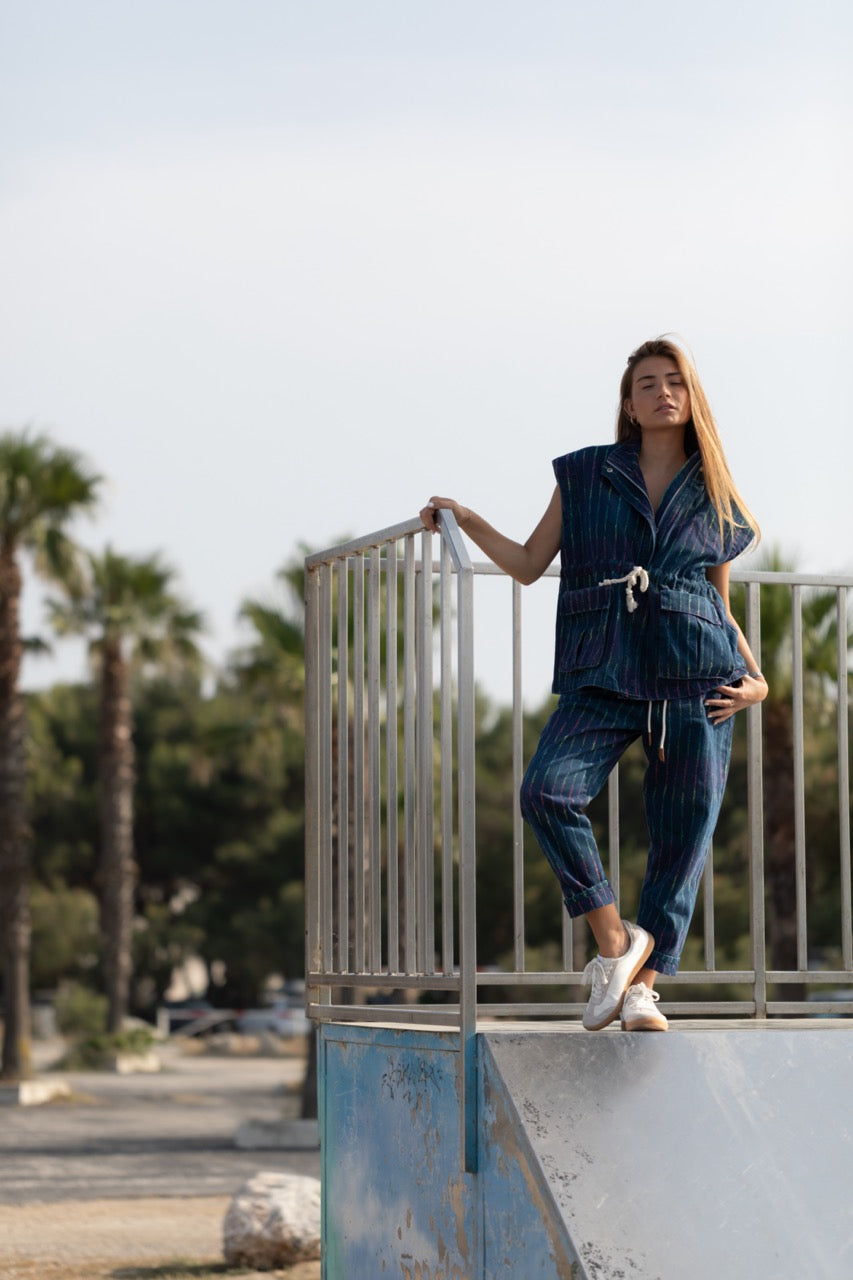 CHALECO VIVIANNA DENIM