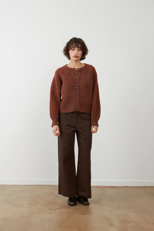 CARDIGAN AISLING RUST