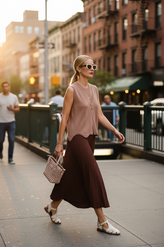 SANDALIAS LAIN FLAT WHITE SAND