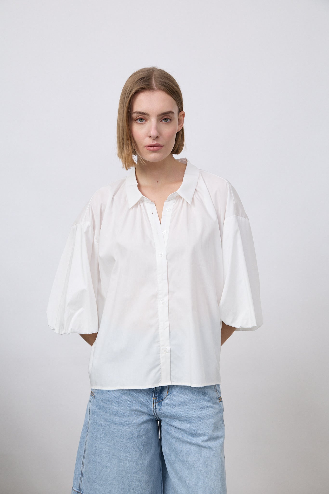 CAMISA  NESSY WHITE