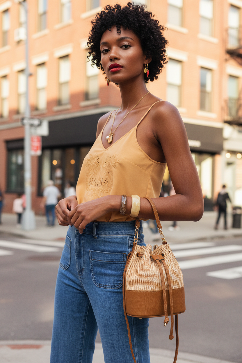TOP NICOLETTA CAMEL